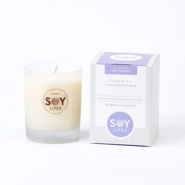 Soy Body Candle - Serenity - Lavender & Chamomile - Tumbler - SPECIAL OFFER!