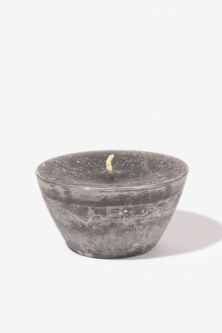 Charcoal outdoor bowl candle - medium